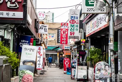 서울 동대문 닭한마리 골목